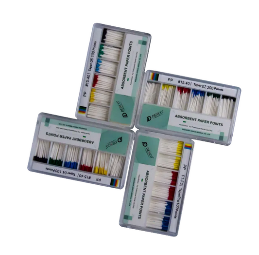 DENCO Absorbent Paper Points 02 - 200pcs